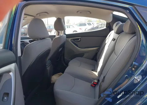 2014 Hyundai Elantra Se из США, поврежденный, VIN KMHDH4AE7EU065631